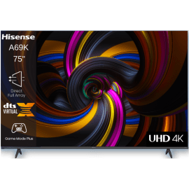 טלוויזיה "75 LED 4K הייסנס דגם 75A69K