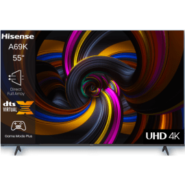 טלוויזיה "55 LED 4K הייסנס דגם 55A69K
