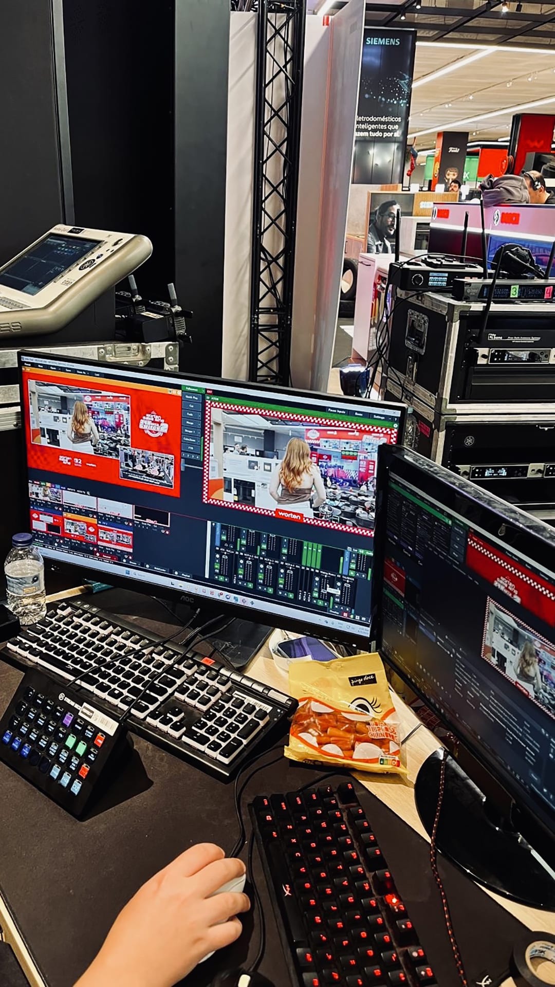 BigFish - WORTEN GAME RING / show case