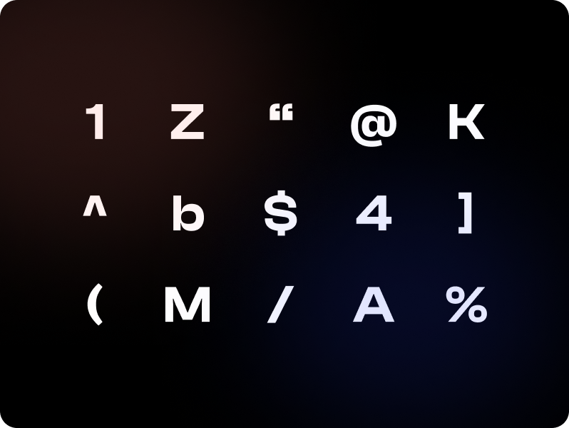 other faces of tech fonts