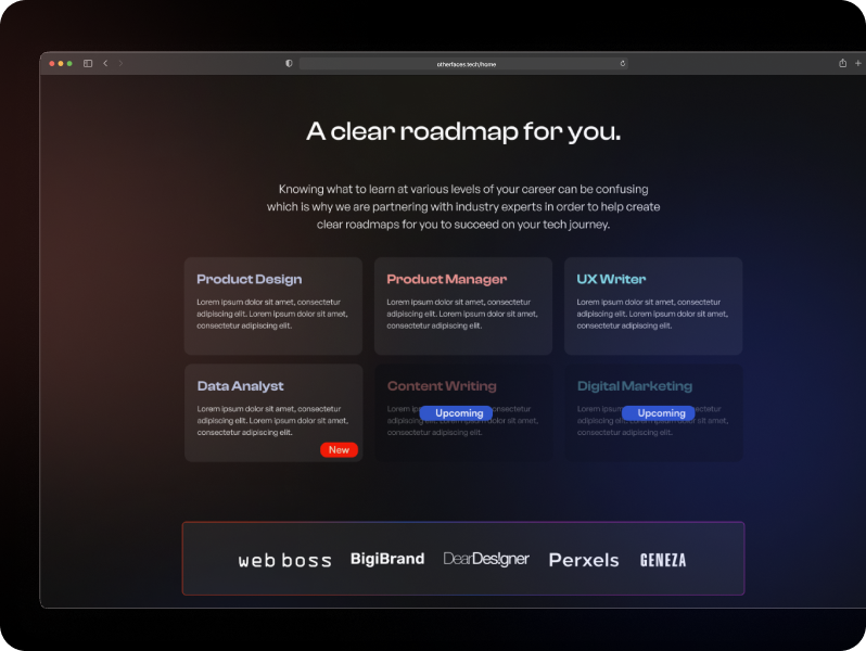Other faces of tech website