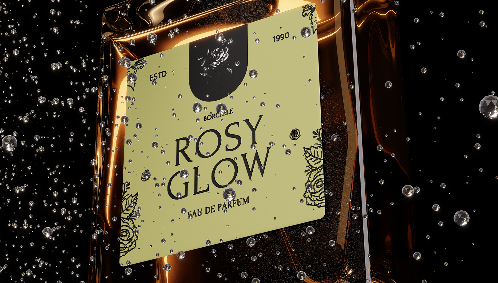rosy glow mockup