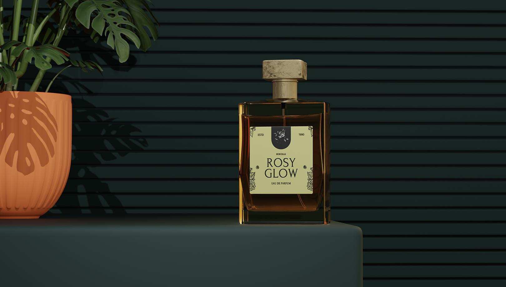 rosy glow mockup