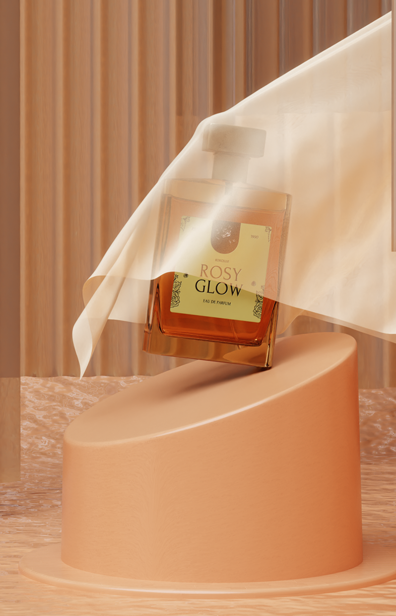 rosy glow mockup