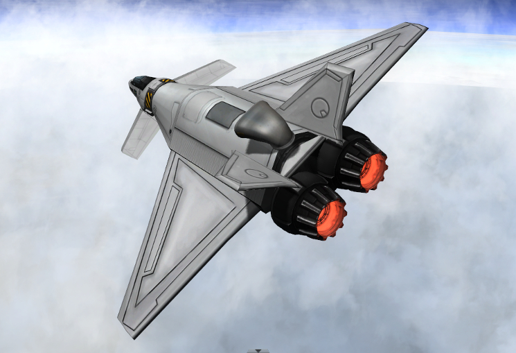 New To KSP First Jet Plane, So proud... Aboard Kerbal