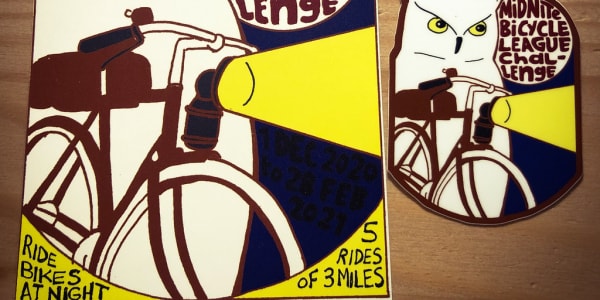 The Midnite Bicycle League Challenge journal