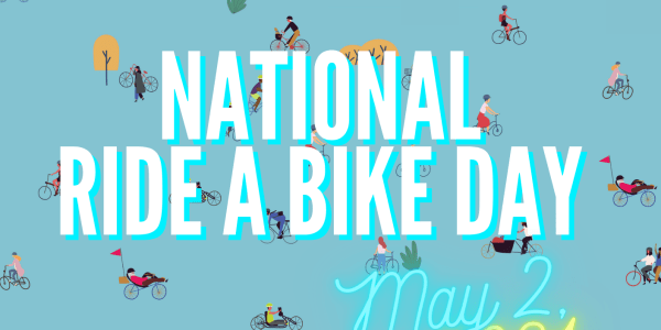 "National Ride a Bike Day" promo graphic.