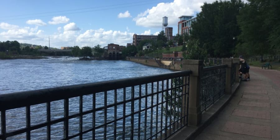 Photograph of the Chattahoochee Riverwalk.