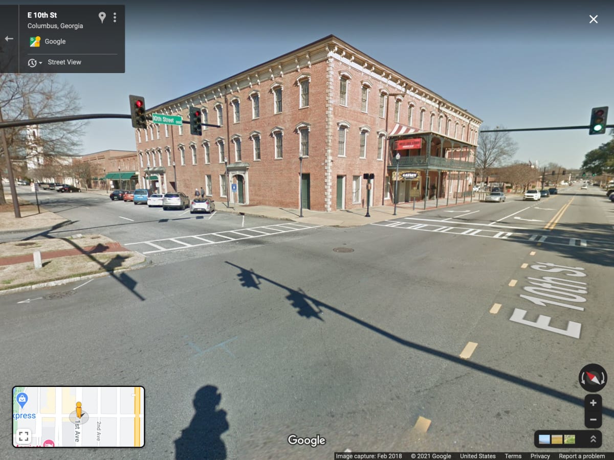 Google Street view of Springer Opera House today.