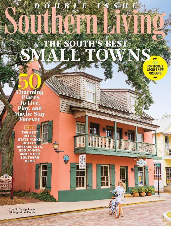 The cover of Southern Living magazine.