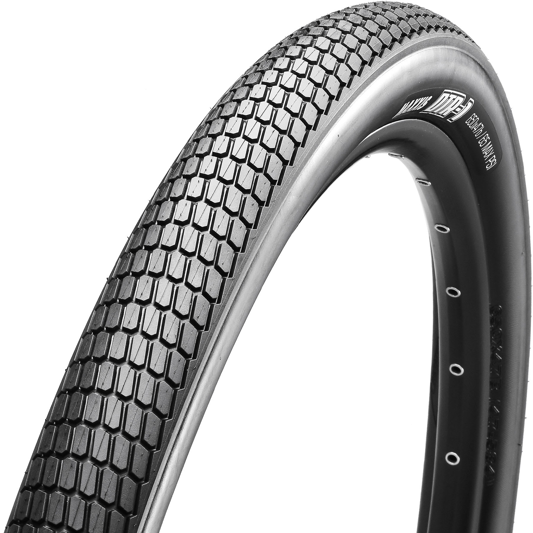 Inspired by our dirt track racing tire from our motorcycle division, the Maxxis DTR-1 is sure to up the cool factor on your townie bike. Featuring a high-volume, durable, 60 TPI casing and dual-compound rubber, the DTR-1 will get you where you’re going and look good doing it.