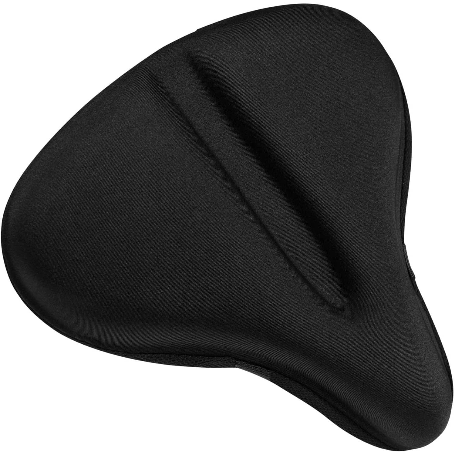 No tools necessary—this extra wide, soft-gel seat cover turns your rock-hard bike seat into a squishy, supportive throne!