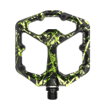 Crankbrothers Stamp 7 Small - Lime Green Splatter