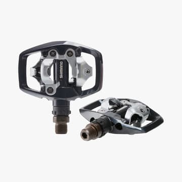 Descubre los pedales Shimano PD-ED500, ideales para ciclistas principiantes y entusiastas del ciclismo de carretera. La entrada y salida fácil, junto con su durabilidad y bajo mantenimiento, hacen de estos pedales la elección perfecta. ¡Cómpralos ahora!