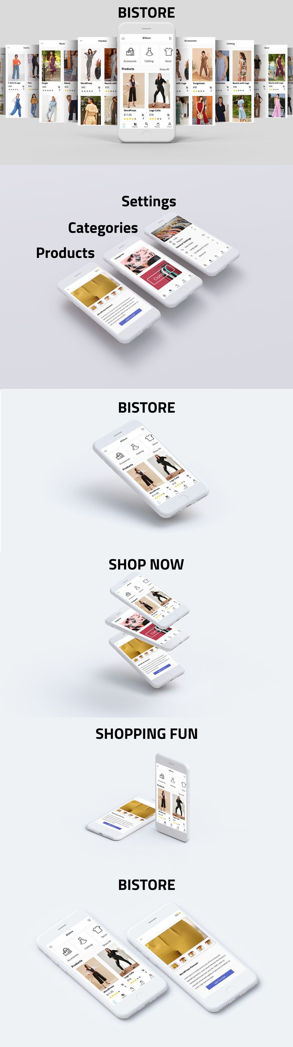 Bistore WooCommerce - Flutter E-commerce Full App - 2