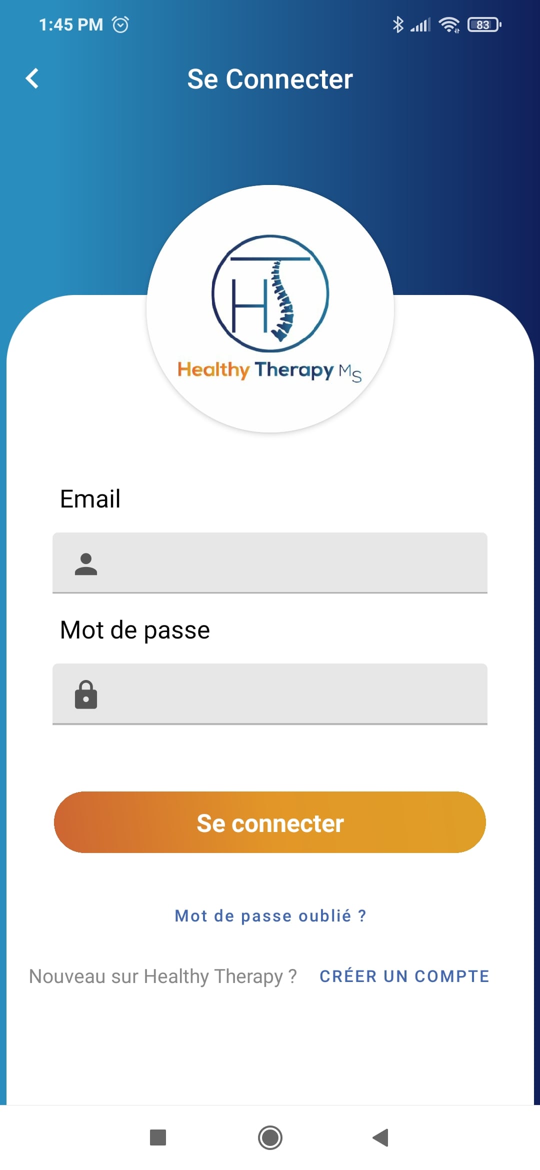 Healthy Therapy Android App