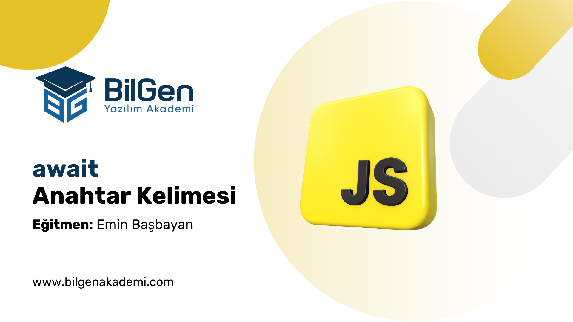 JavaScript await: Asenkron Kodu Senkron Gibi Yönetin
