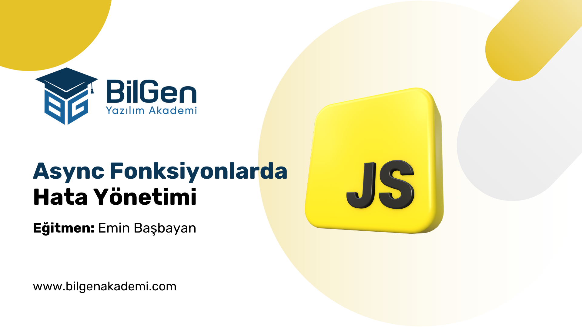 Async Await Hata Yönetimi: try...catch ile Güvenli JS Kodu