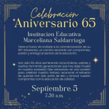 Momentos memorables en los 65 años ie marceliana saldarriaga cover