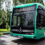 Longer-range electric buses for public transport cover
