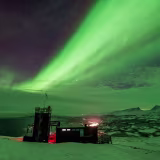 Northern Lights observation stations in Swedish Lapland cover