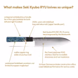 Handcrafted Japanese chef's knives cover