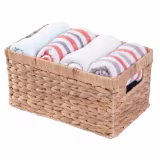 Decorative wicker and rattan baskets for the home cover