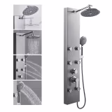 Best stainless steel hydro-massage shower columns cover