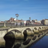 Villages with medieval bridges in the province of Pontevedra cover