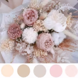 Color palette rankings for weddings and events cover