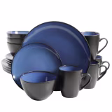 Vajillas de gres azul para el hogar cover