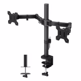 Soportes de monitor ajustables para oficina en casa cover