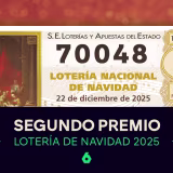 Segundos premios de la Lotería de Navidad cover