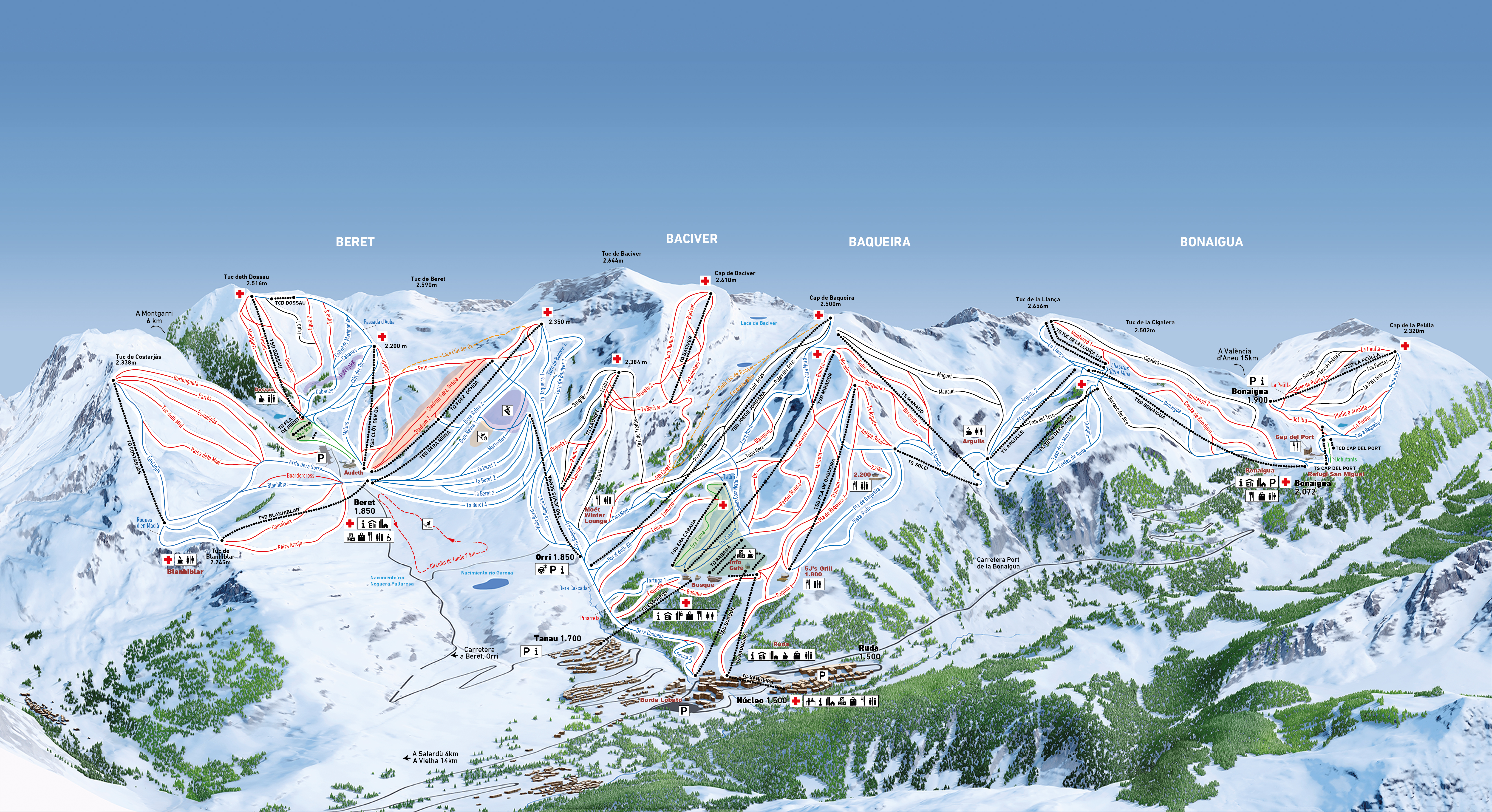 Las mejores estaciones de esquí de Cataluña para disfrutar de la nieve.