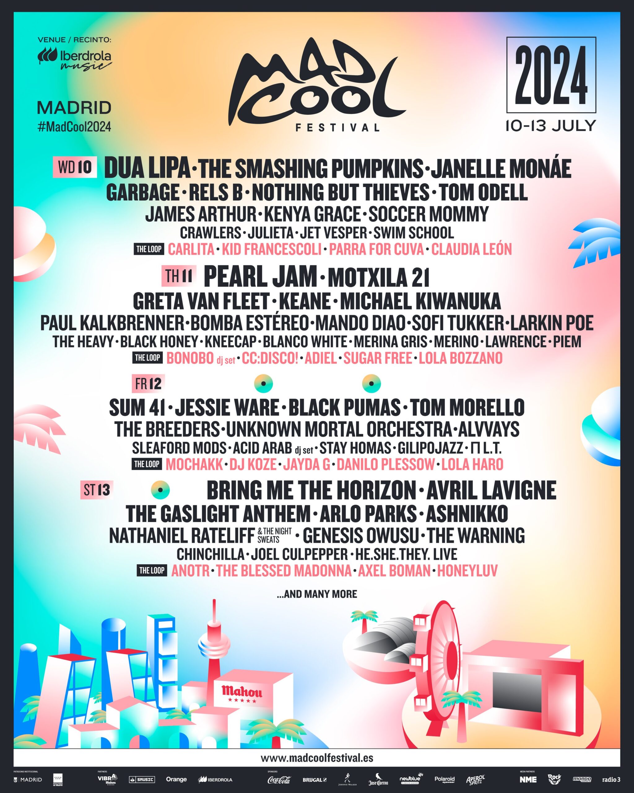 Best music festivals in Madrid
