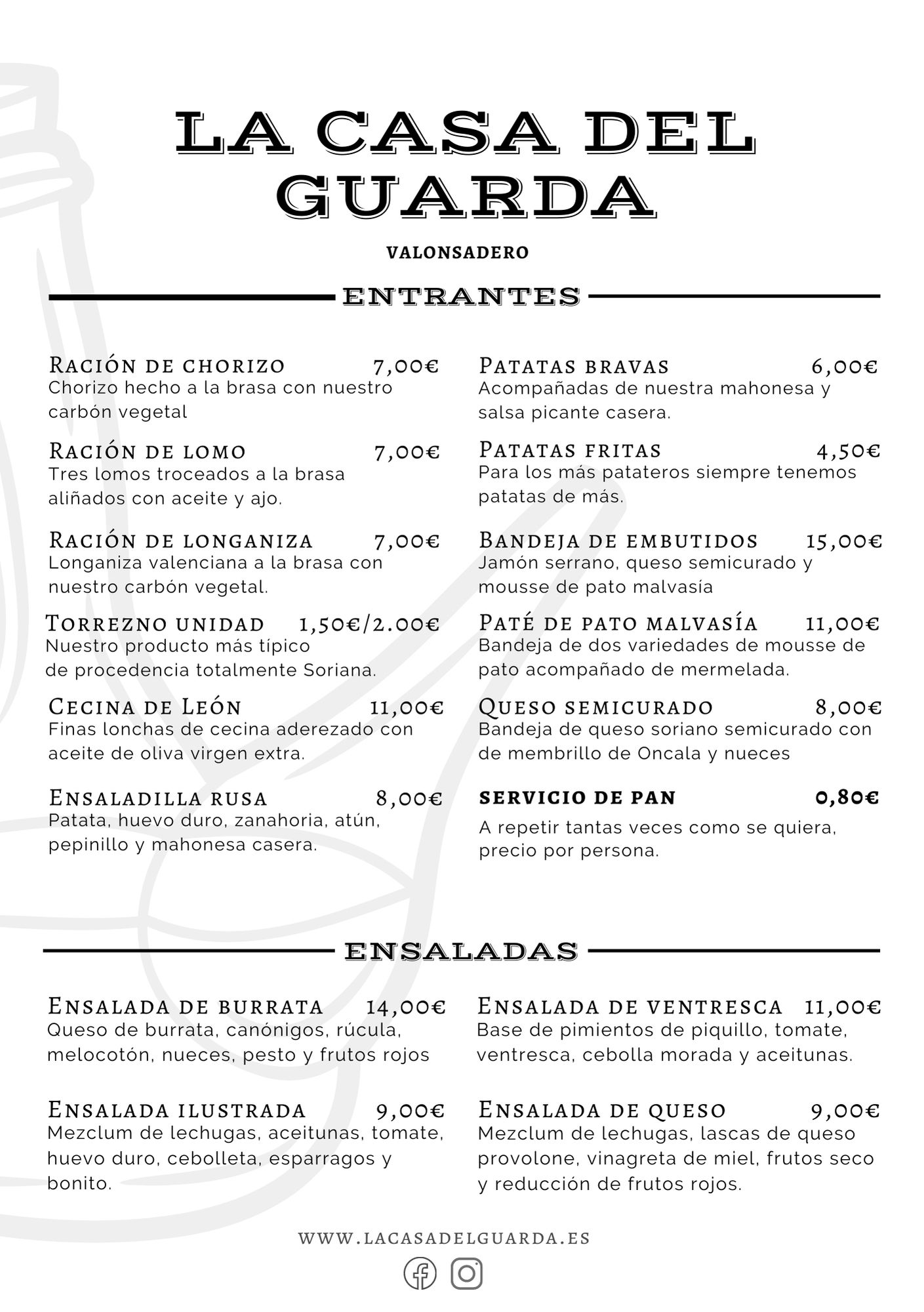 Best banquet companies with fixed and standard menus in Soria