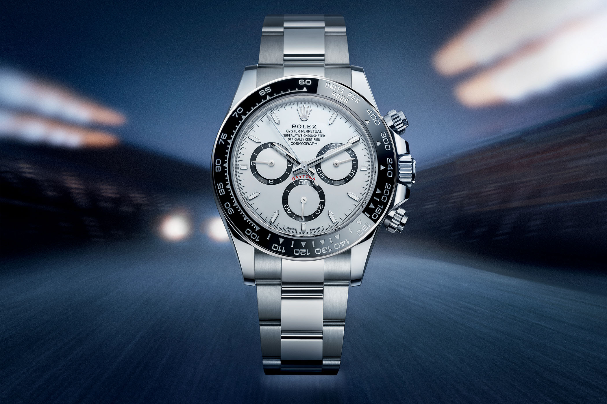 High-end watches with chronograph