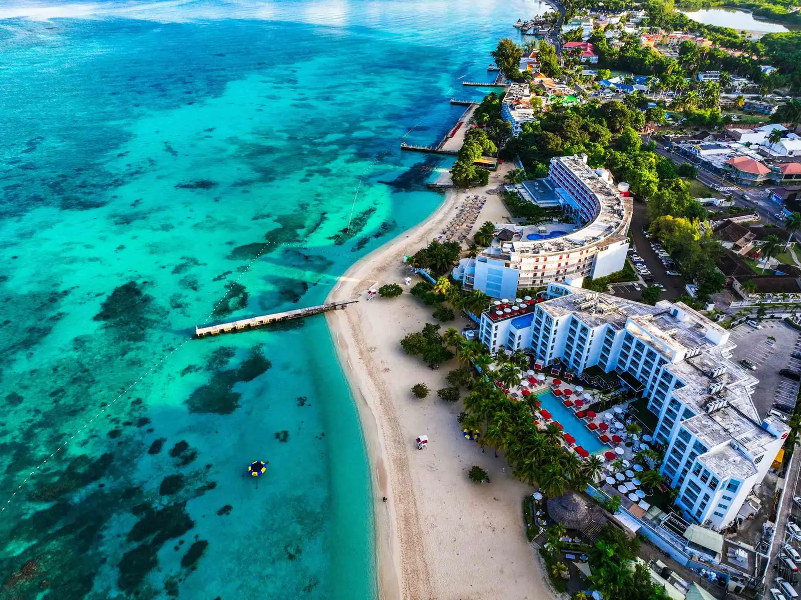 Main tourist destinations of Jamaica