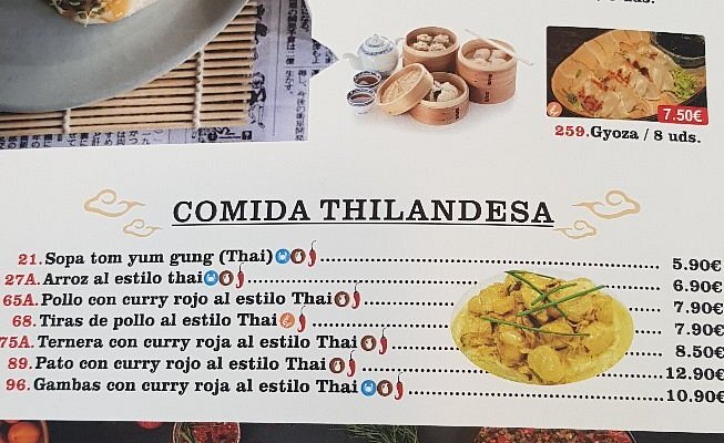 Comida china online con envío a domicilio