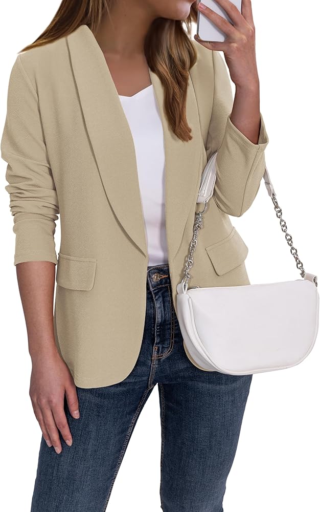 Blazers elásticos de mujer para oficina