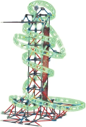 Juego de construcción de montaña rusa K'NEX Thrills cover