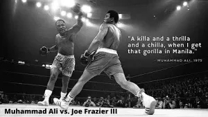 Muhammad Ali vs. Joe Frazier III (Thrilla in Manila) cover