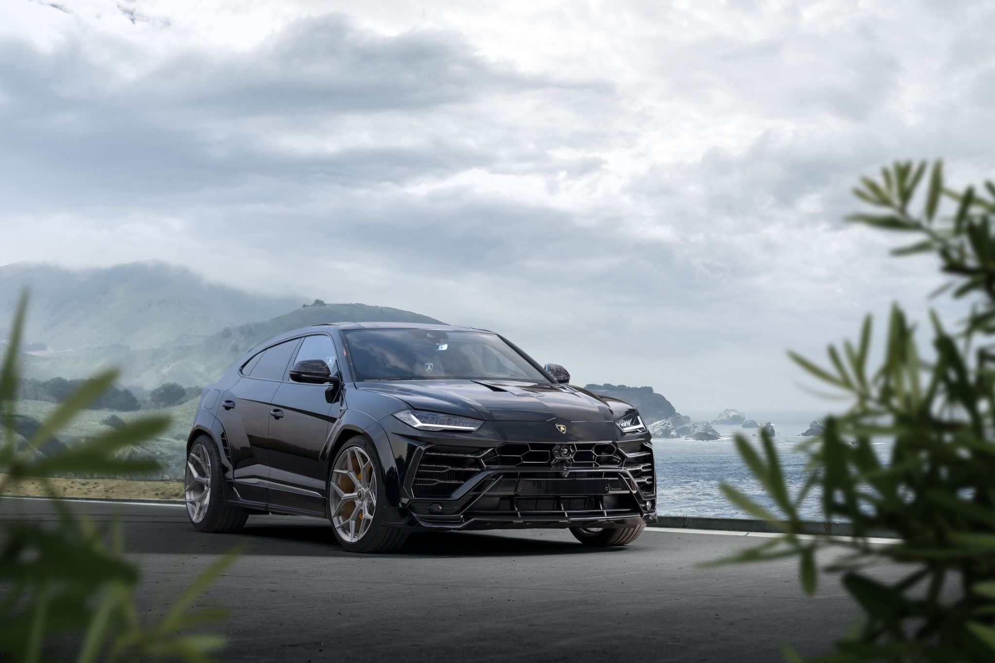 Black Lamborghini