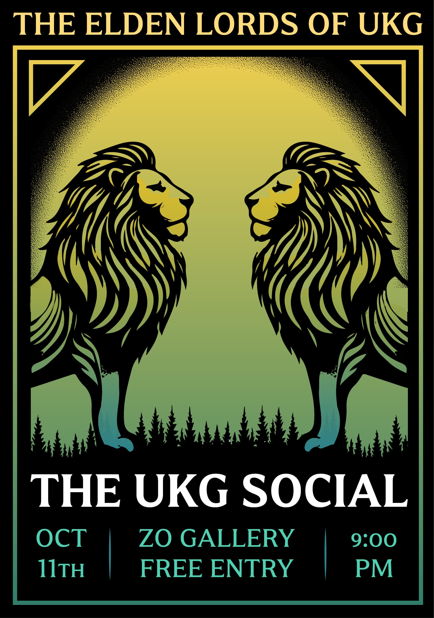 Elden Lords of UKG Flier