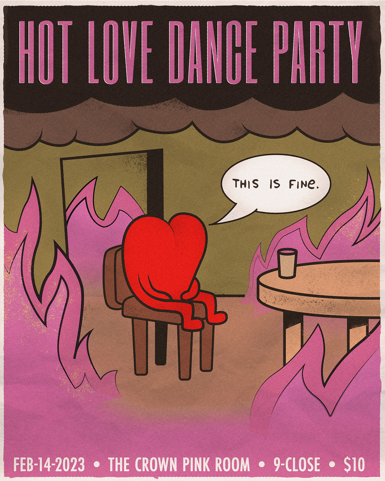portfolio/This Is Fine Valentine Show Flier/This-is-fine-v2_copy
