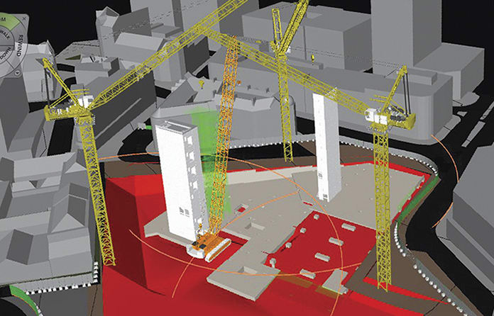 Creagh modelled three concrete cores in Revit to meet a 16-week delivery date on its HSBC Sheffield project Creagh modelled three concrete cores in Revit to meet a 16-week delivery date on its HSBC Sheffield project