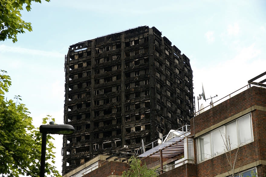 Image: Grenfell Tower/ChiralJon/Wikimediacommons Image: Grenfell Tower/ChiralJon/Wikimediacommons