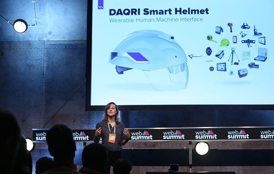 Gaia Dempsey, co-founder Daqri and managing director Daqri International Gaia Dempsey, co-founder Daqri and managing director Daqri International