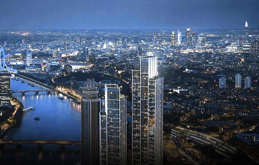 One Nine Elms “Virtual Mock-up” Image: www.onenineelms.com One Nine Elms “Virtual Mock-up” Image: www.onenineelms.com