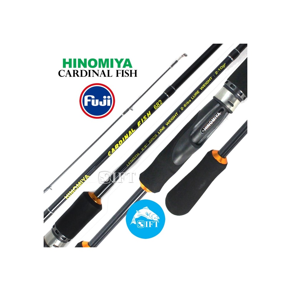 Jual Joran Ul Hinomiya Cardinal Fish 682 Ultralight Fuji Casting